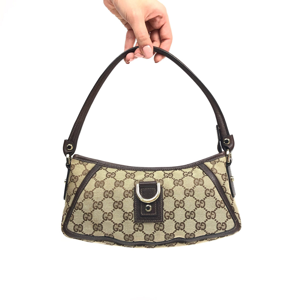 GUCCI MONOGRAM SHOULDER BAG