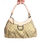 GUCCI MONOGRAM SHOULDER BAG