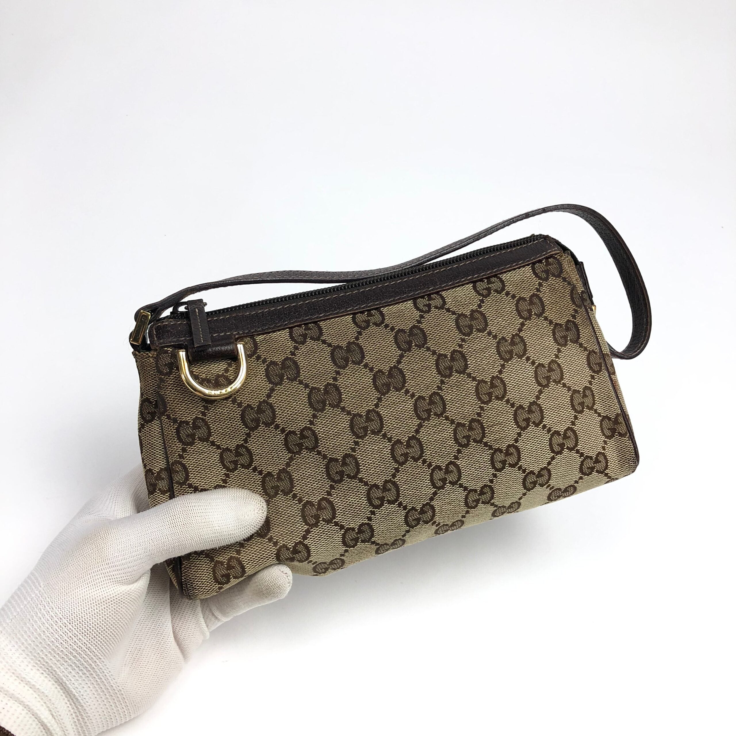 GUCCI MONOGRAM SHOULDER BAG