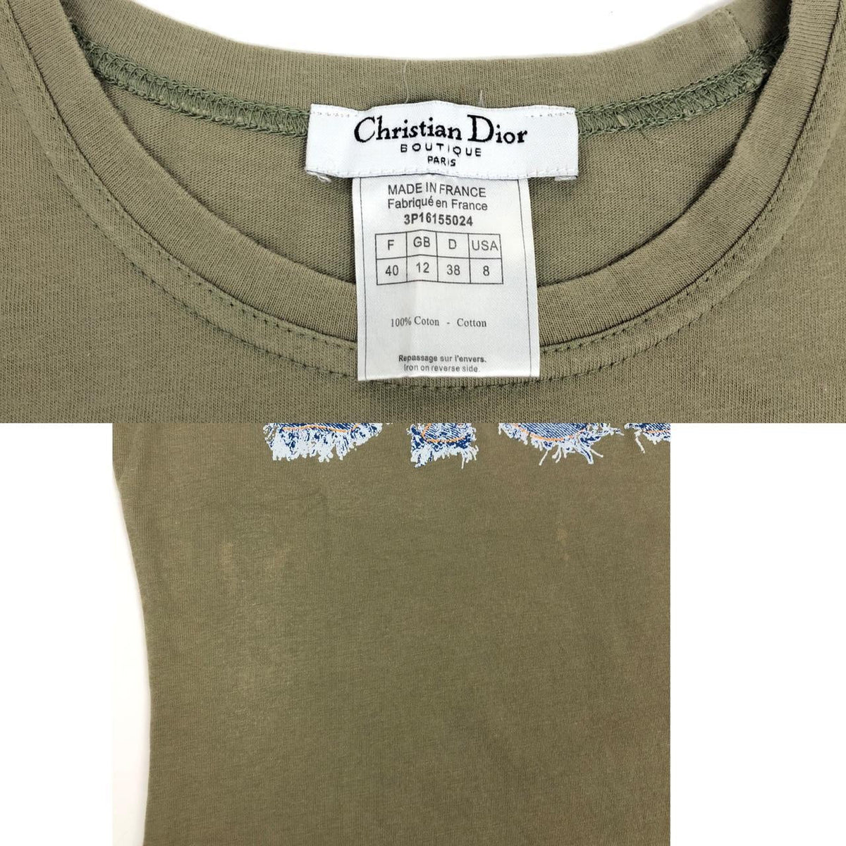 CHRISTIAN DIOR TOP