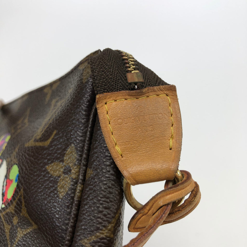 LOUIS VUITTON TAKASHI MURAKAMI PANDA POCHETTE BAG