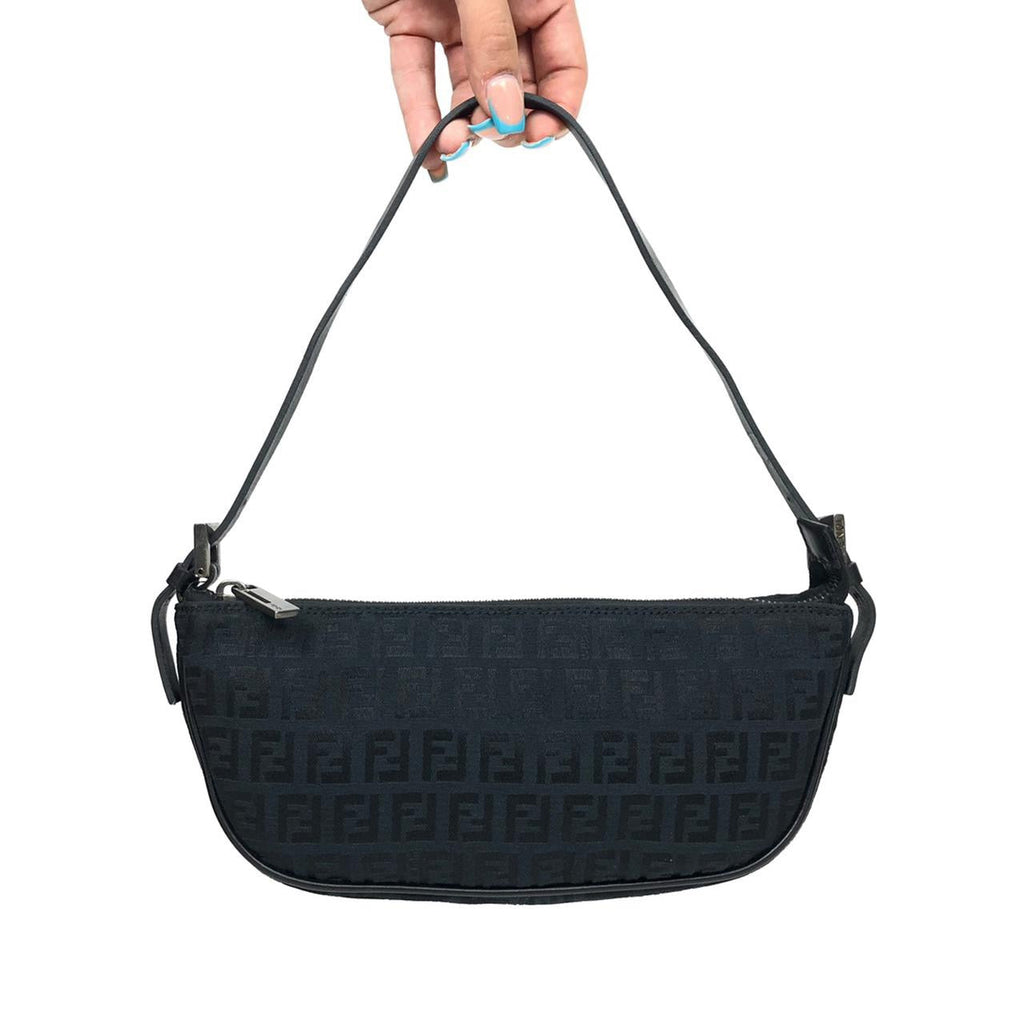 FENDI ZUCCA SHOULDER BAG