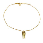 CHRISTIAN DIOR MONOGRAM NECKLACE