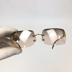 CHANEL RIMLESS SUNGLASSES