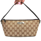 GUCCI MONOGRAM SHOULDER BAG