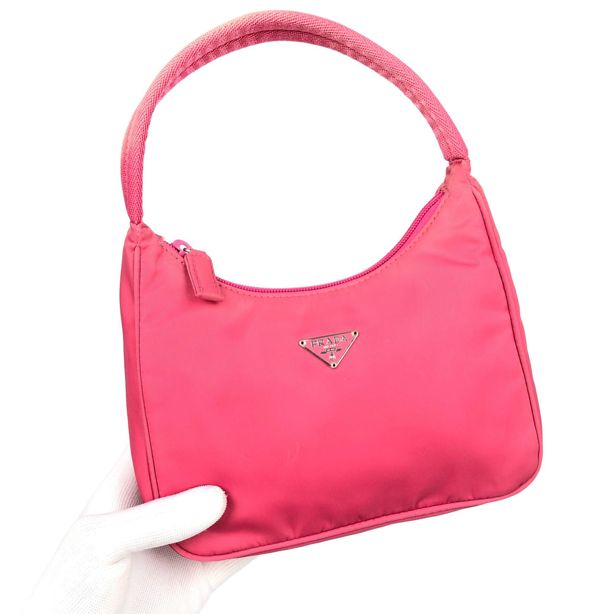 PRADA NYLON HOBO BAG