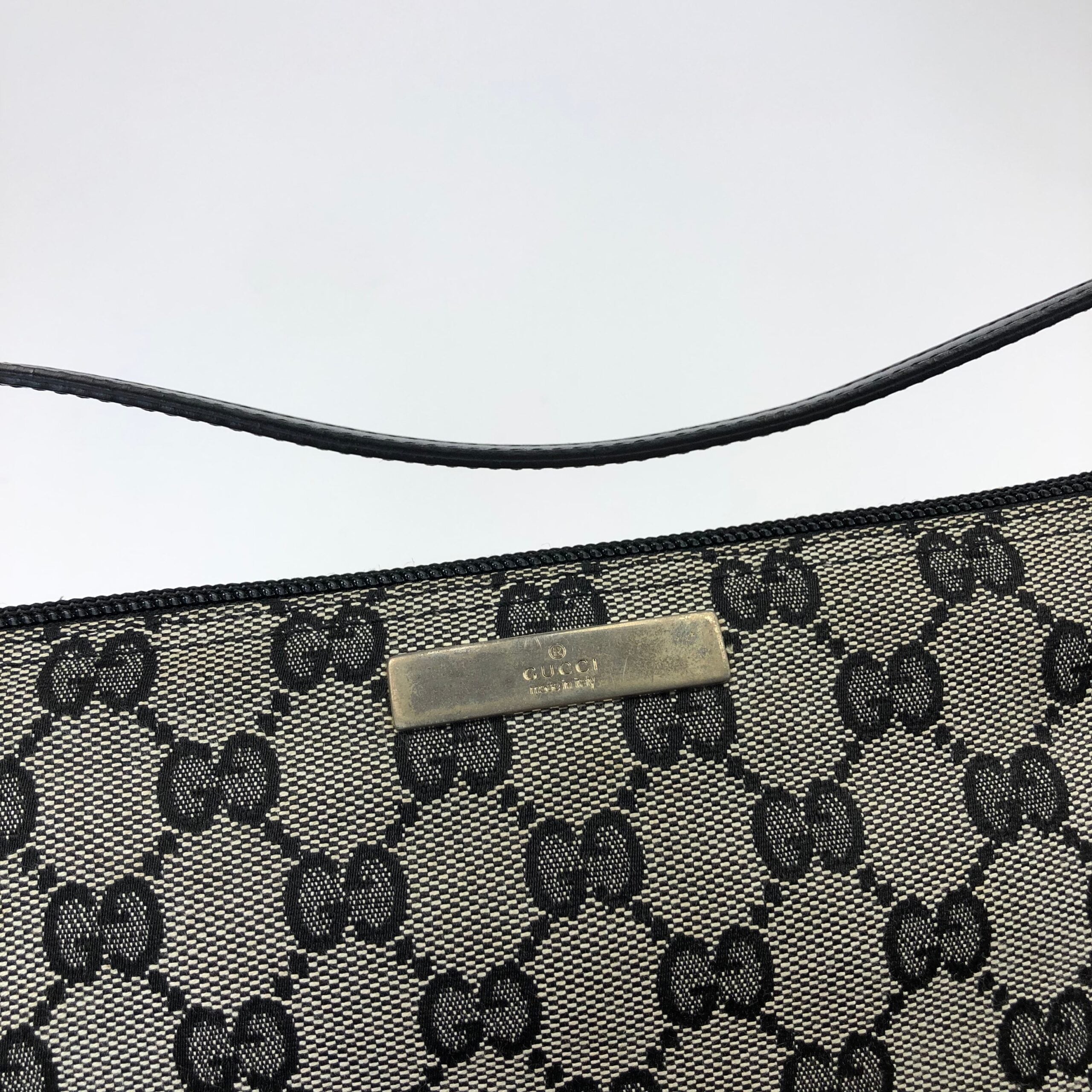 GUCCI MONOGRAM SHOULDER BAG