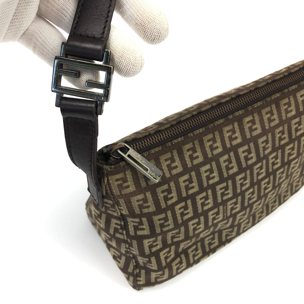 FENDI ZUCCA SHOULDER BAG