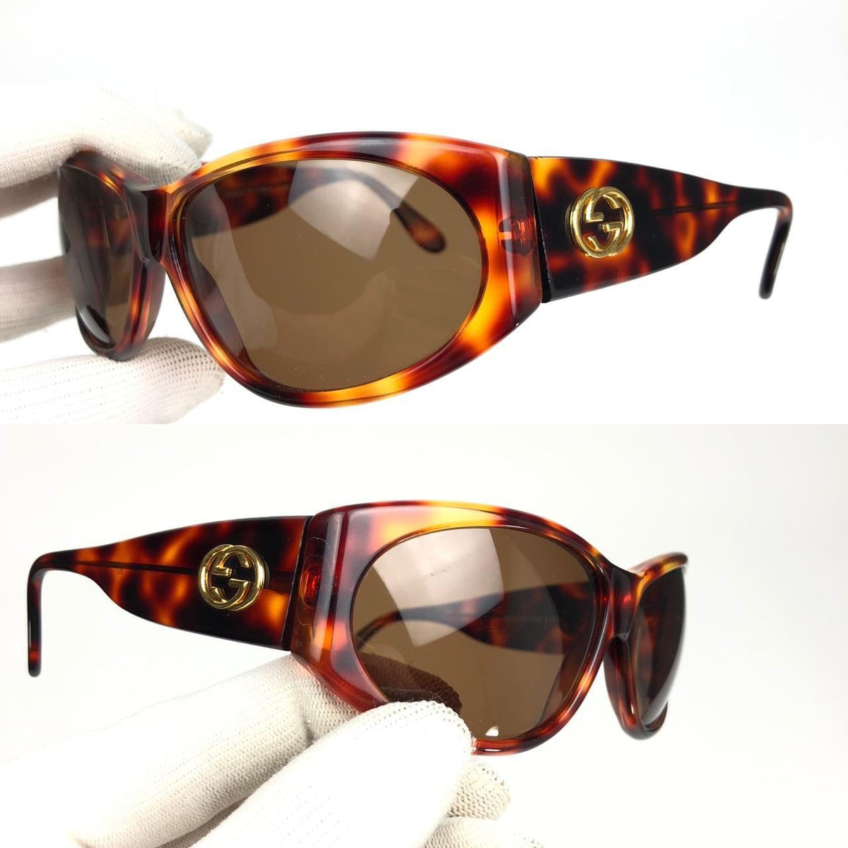 GUCCI TORTOISESHELL SUNGLASSES