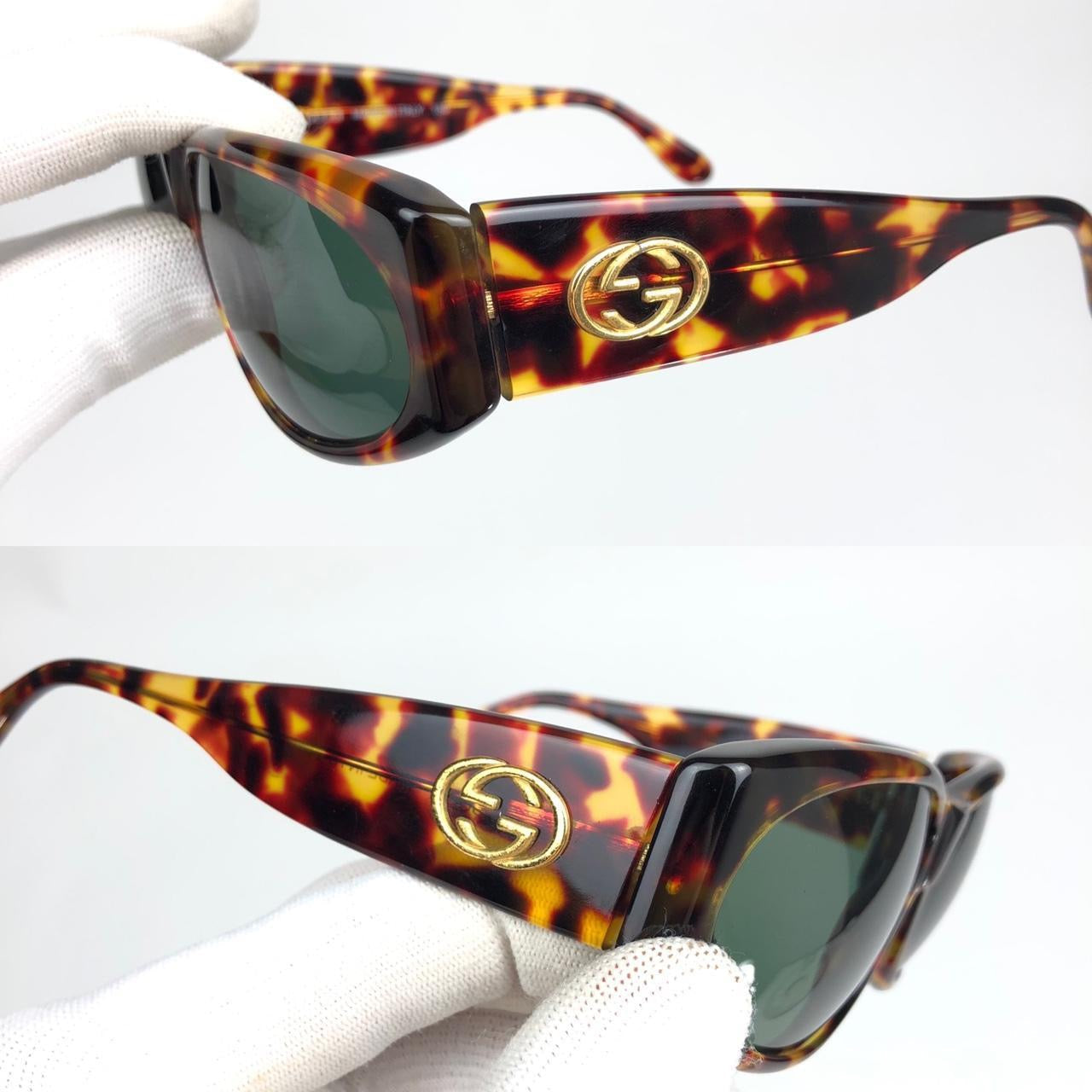 GUCCI TORTOISE SHELL SUNGLASSES