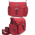 PRADA NYLON BUCKLE CROSSBODY BAG