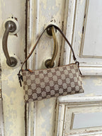 GUCCI MONOGRAM SHOULDER BAG