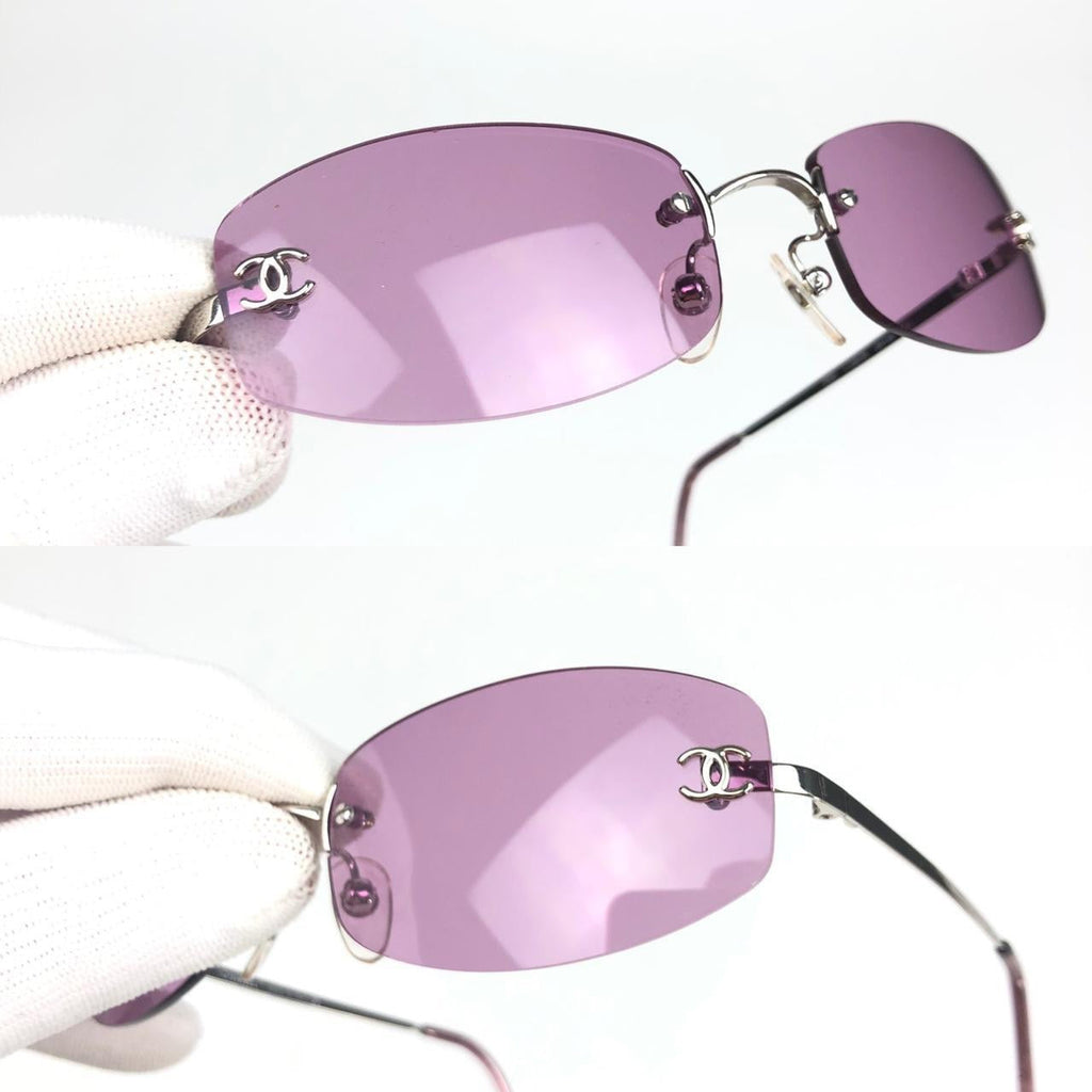 CHANEL RIMLESS SUNGLASSES