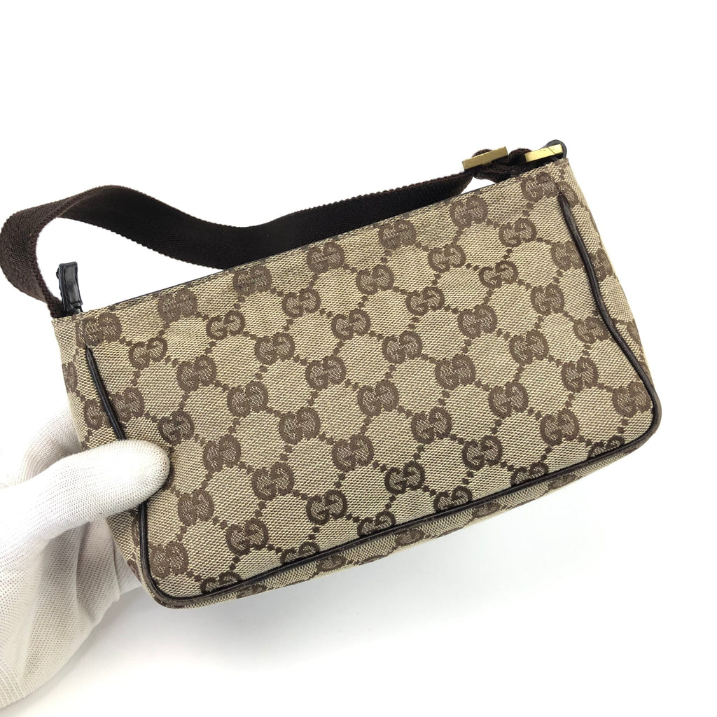 GUCCI MONOGRAM SHOULDER BAG
