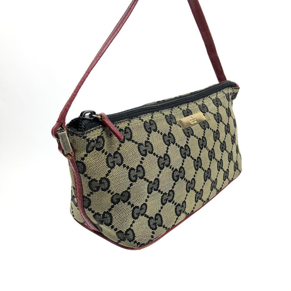 GUCCI MONOGRAM SHOULDER BAG
