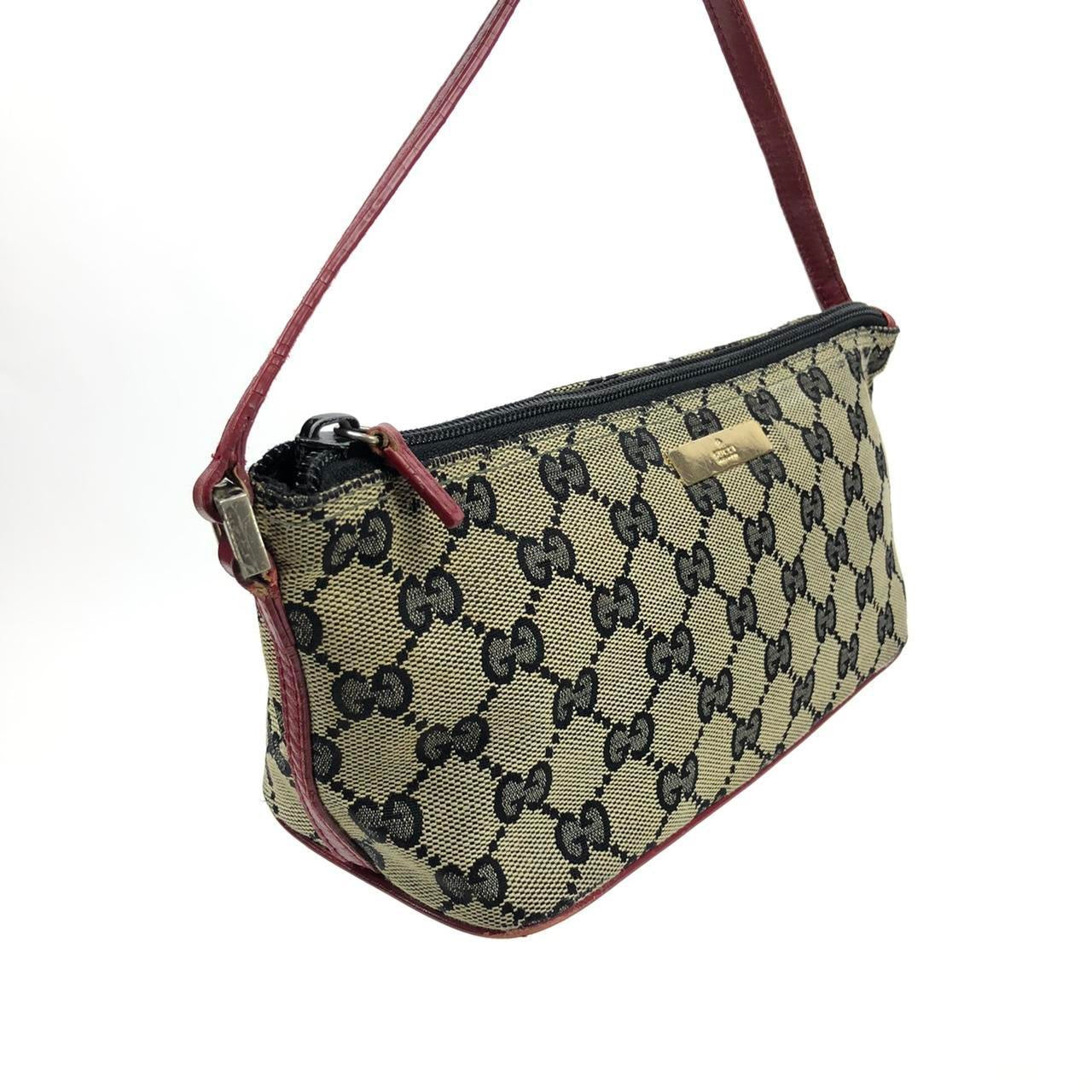 GUCCI MONOGRAM SHOULDER BAG