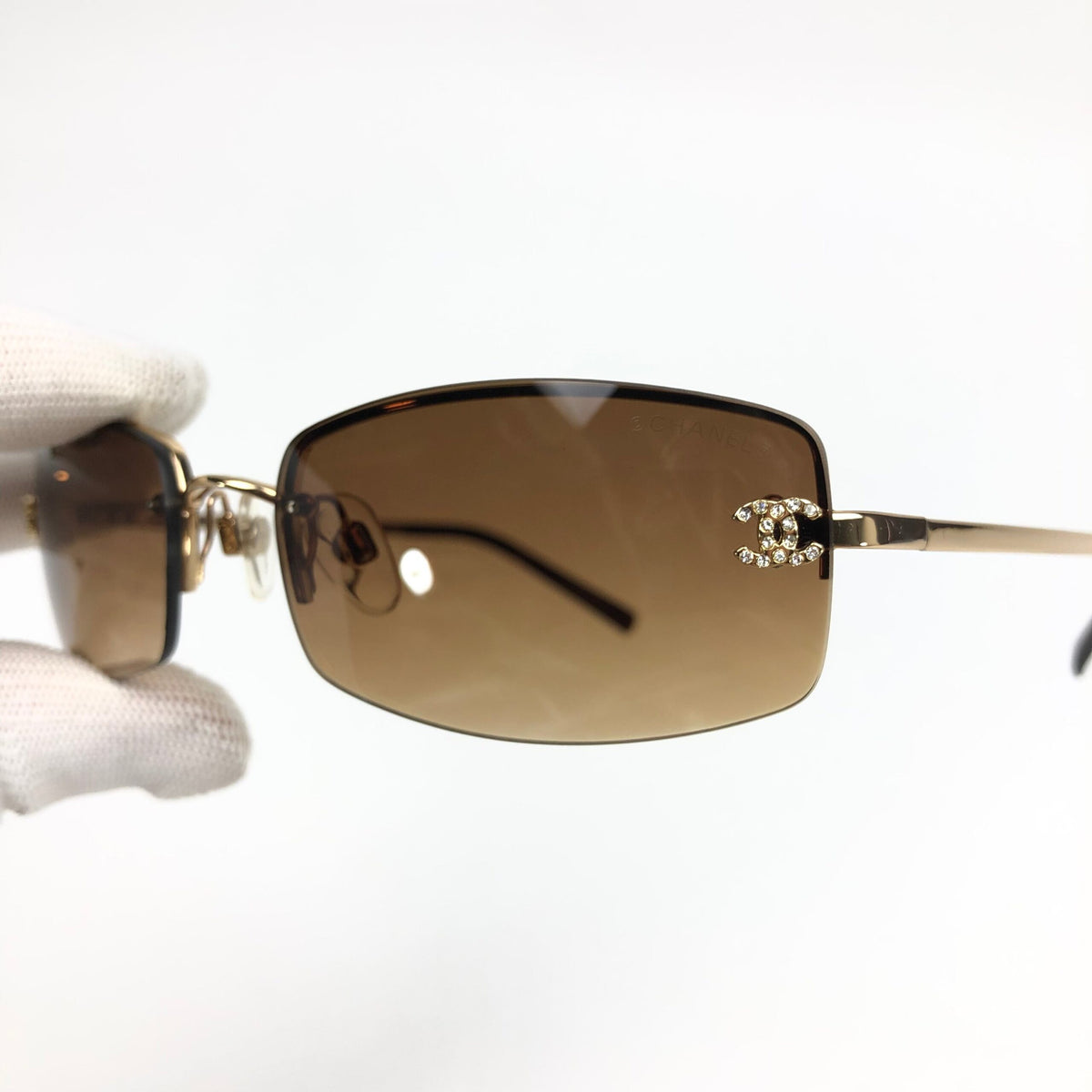 CHANEL RIMLESS SUNGLASSES