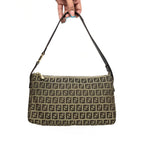 FENDI ZUCCA SHOULDER BAG