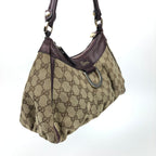 GUCCI MONOGRAM SHOULDER BAG