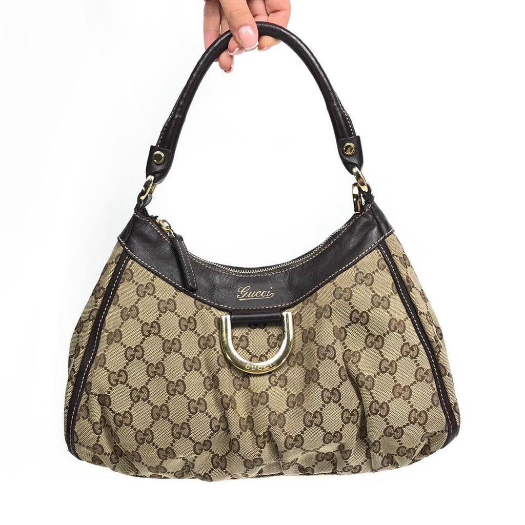 GUCCI MONOGRAM SHOULDER BAG