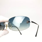 CHANEL RIMLESS SUNGLASSES