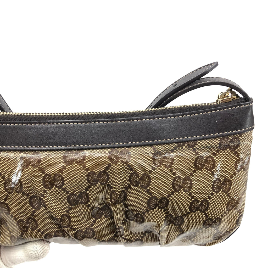 GUCCI MONOGRAM SHOULDER BAG