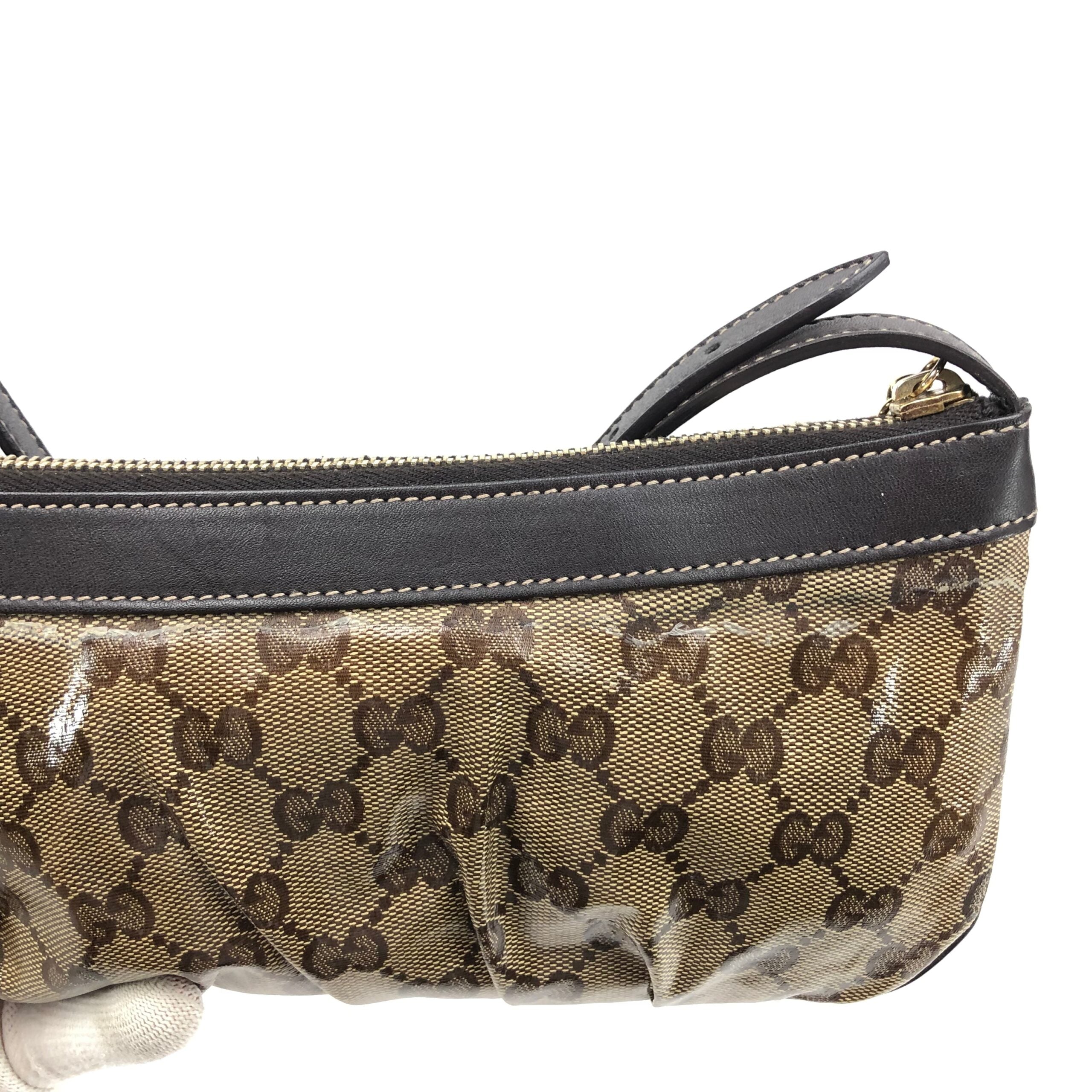 GUCCI MONOGRAM SHOULDER BAG
