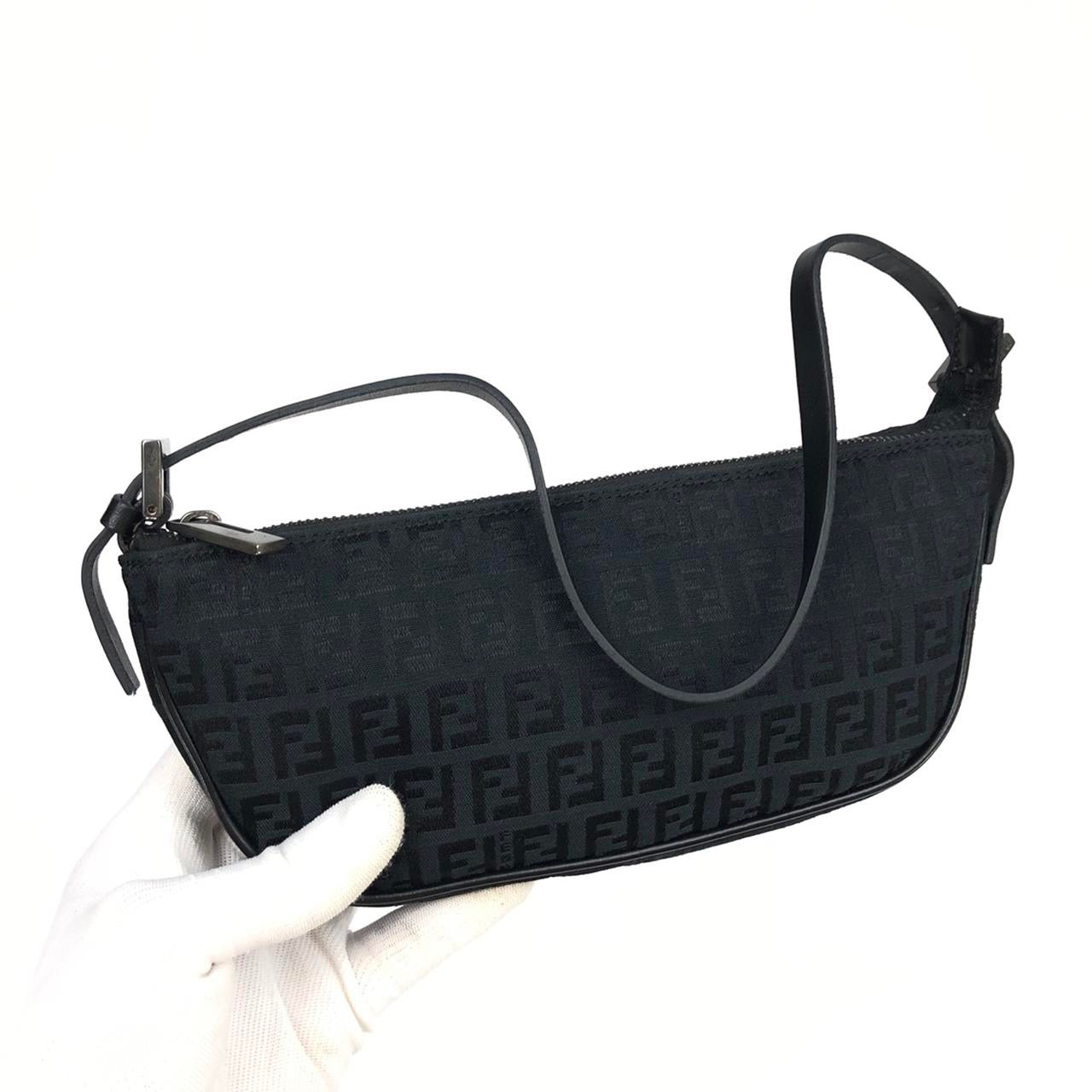 FENDI ZUCCA SHOULDER BAG