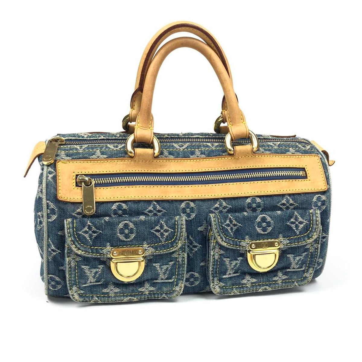 LOUIS VUITTON NEO SPEEDY DENIM BAG