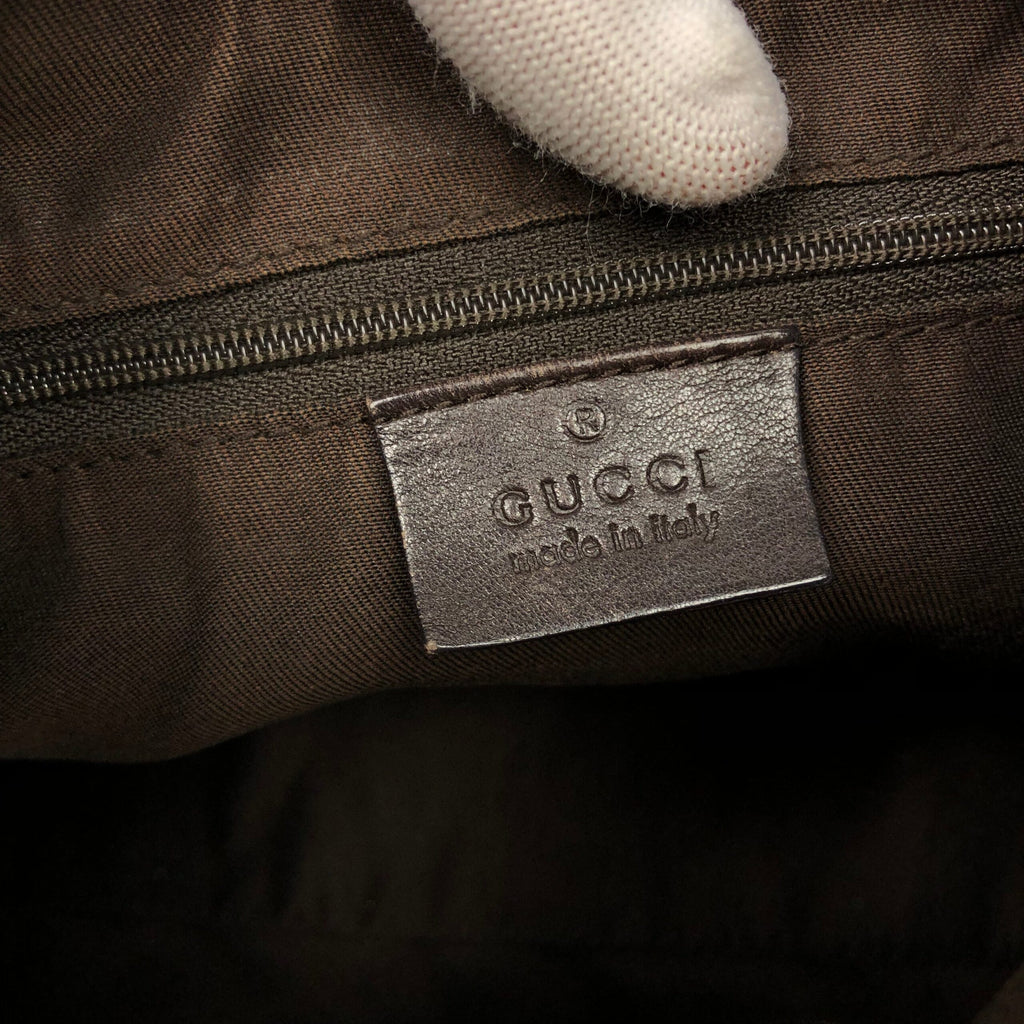 GUCCI MONOGRAM ABBEY SHOULDER BAG