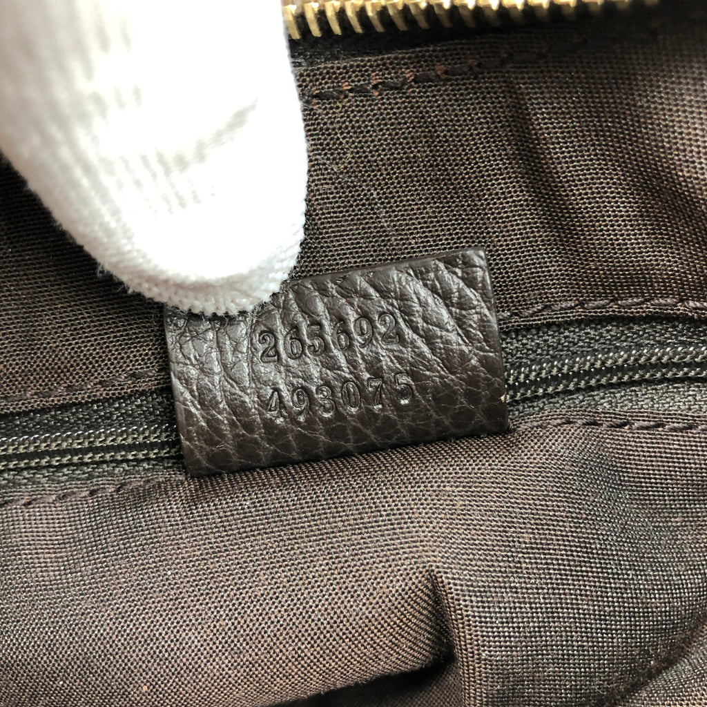 GUCCI MONOGRAM ABBEY SHOULDER BAG