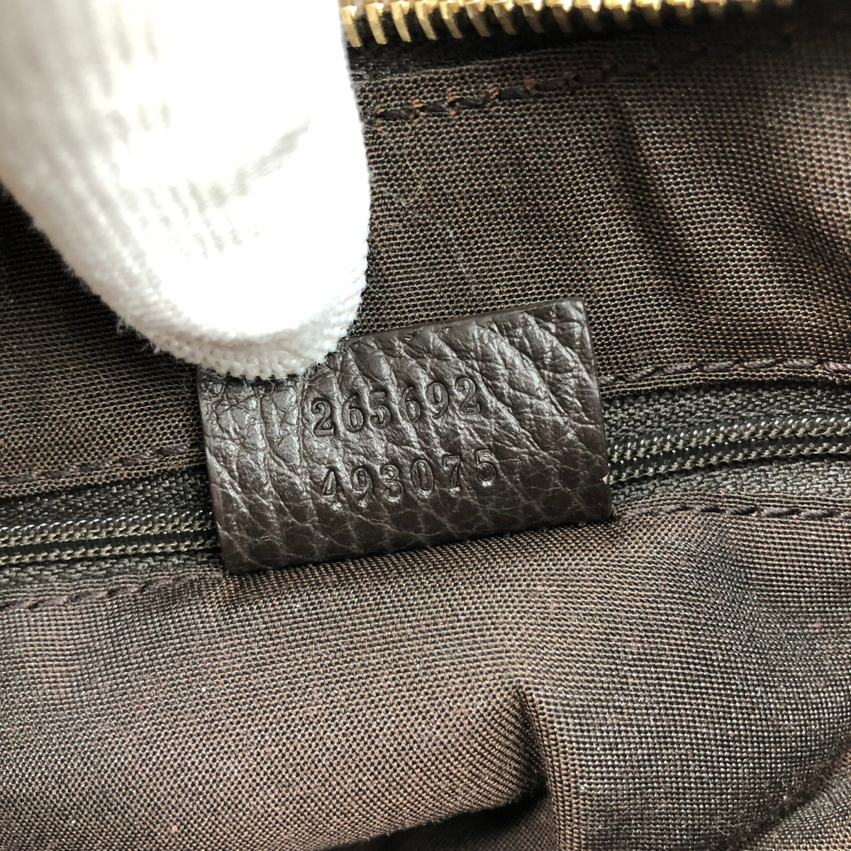 GUCCI MONOGRAM ABBEY SHOULDER BAG