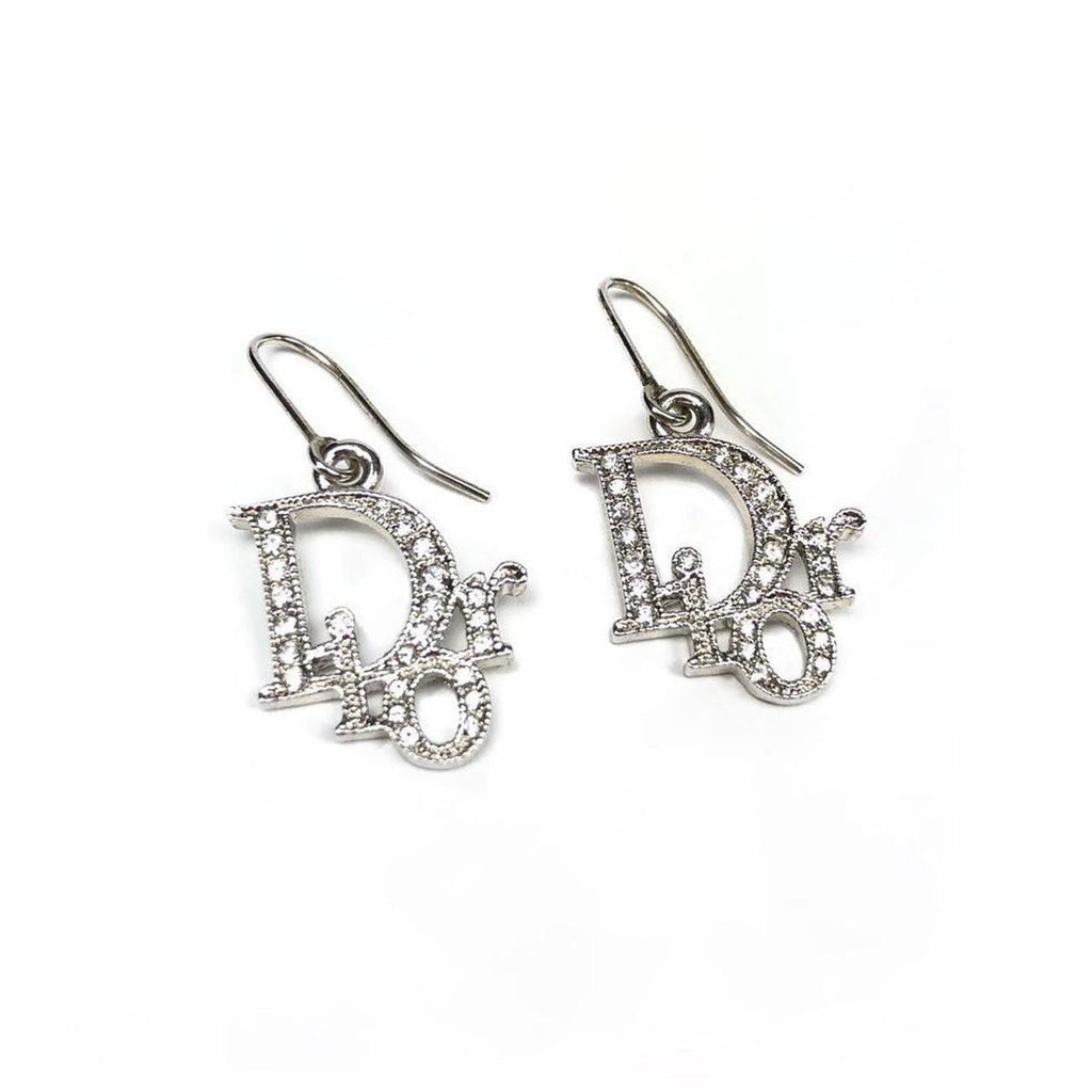 CHRISTIAN DIOR JEWELLED EARRINGS