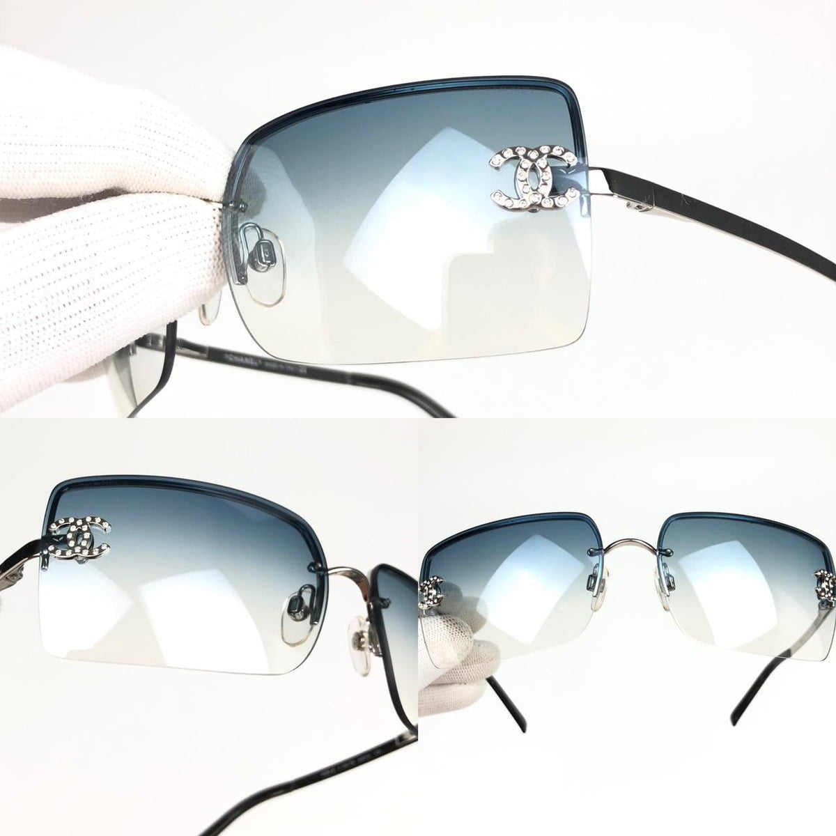 CHANEL RIMLESS SUNGLASSES