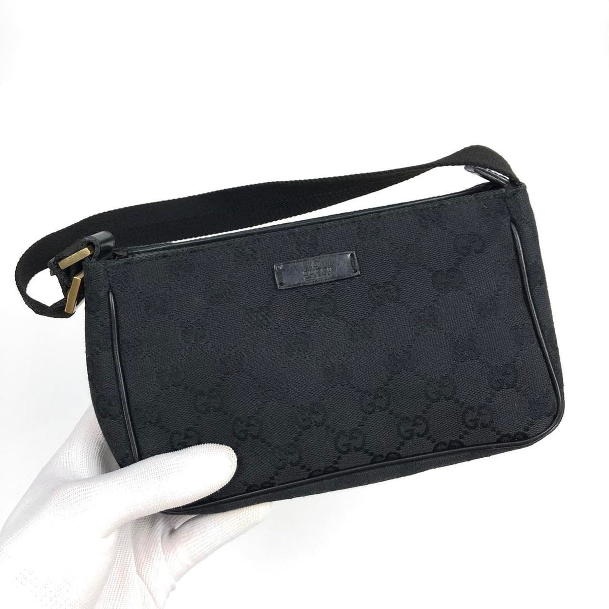 GUCCI MONOGRAM SHOULDER BAG