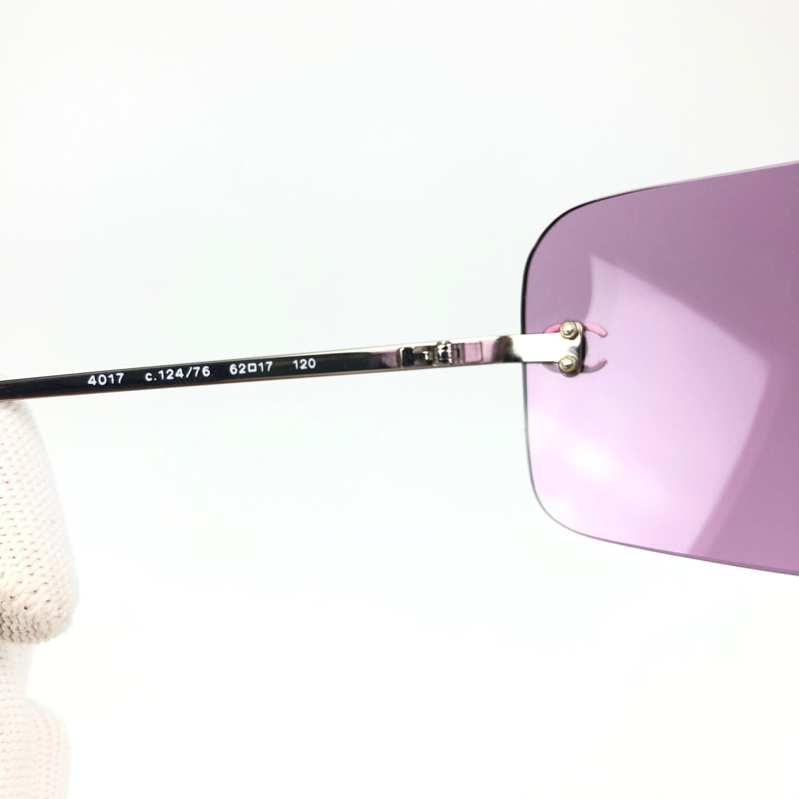 CHANEL RIMLESS SUNGLASSES