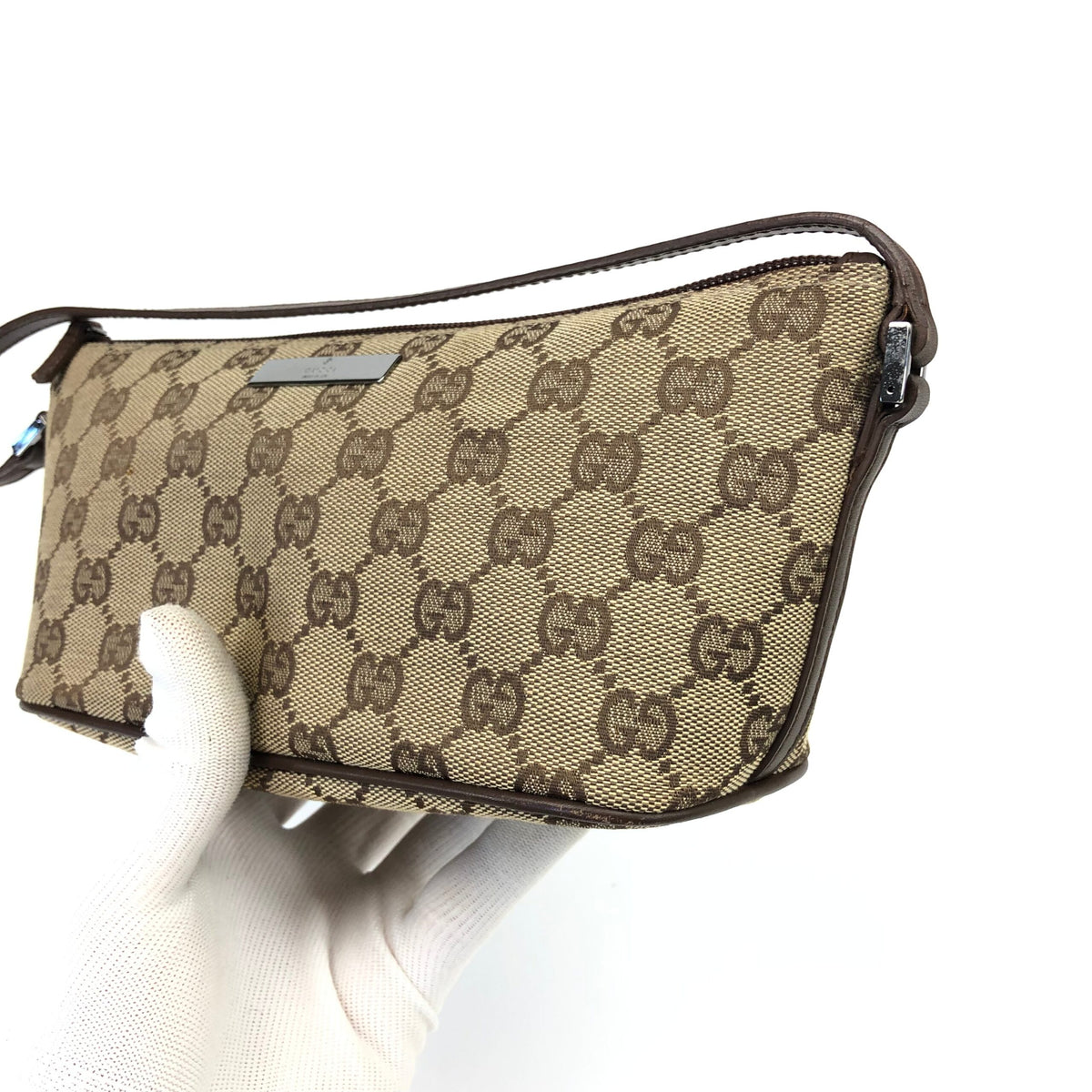 GUCCI MONOGRAM SHOULDER BAG