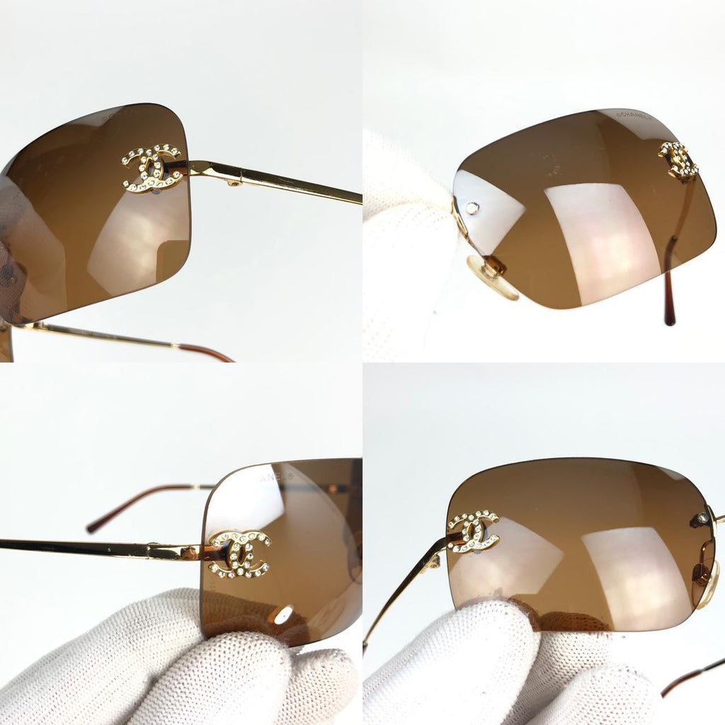 CHANEL RIMLESS SUNGLASSES