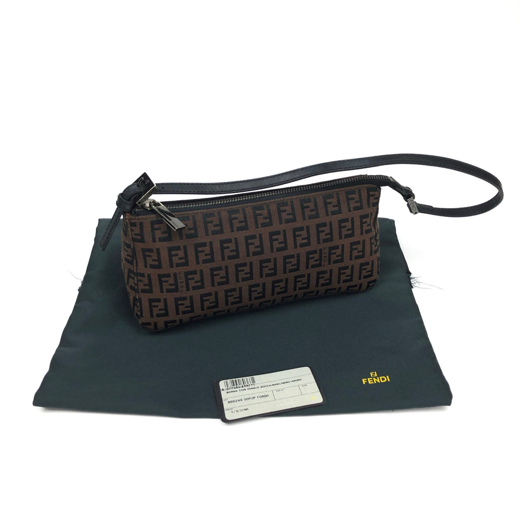FENDI ZUCCA SHOULDER BAG