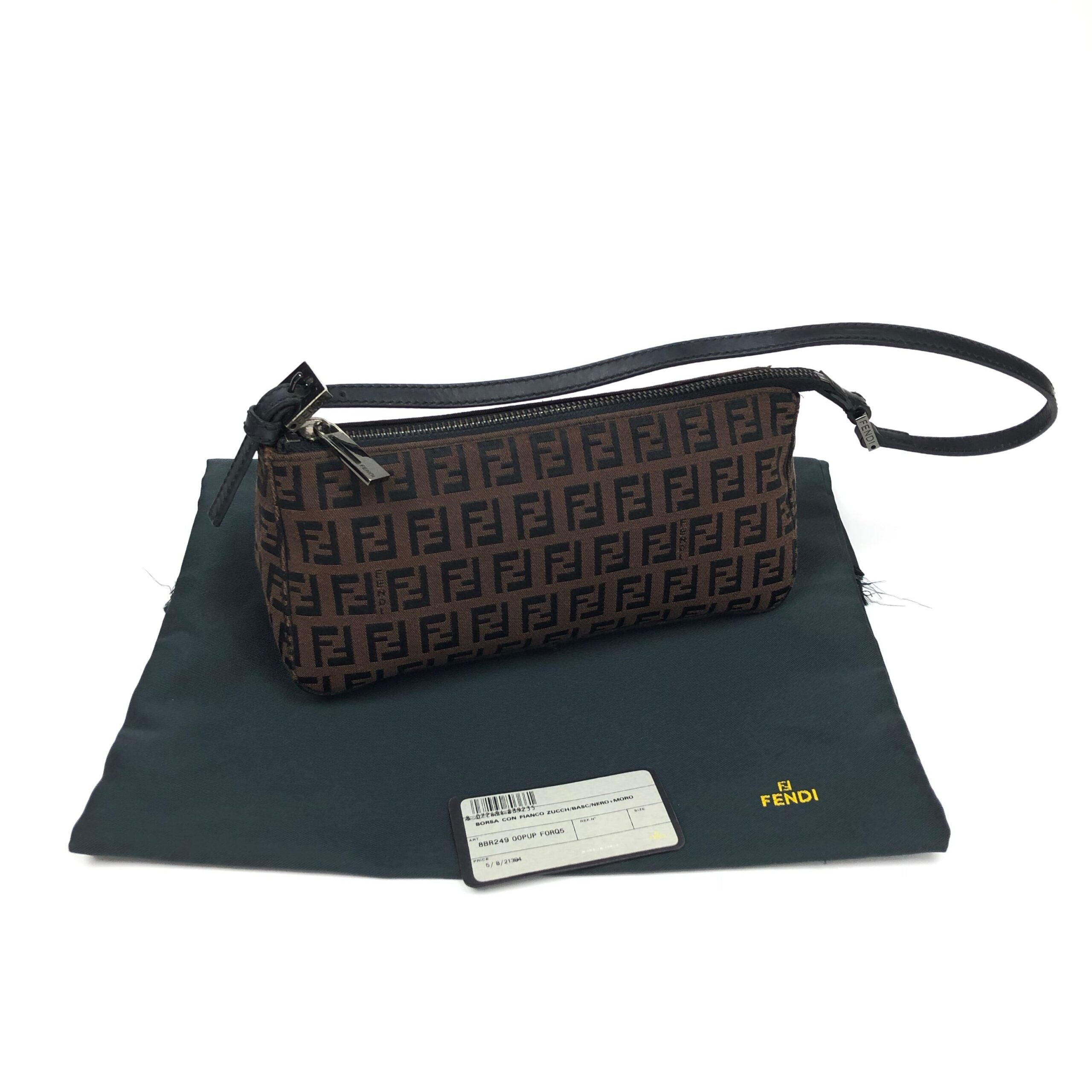 FENDI ZUCCA SHOULDER BAG