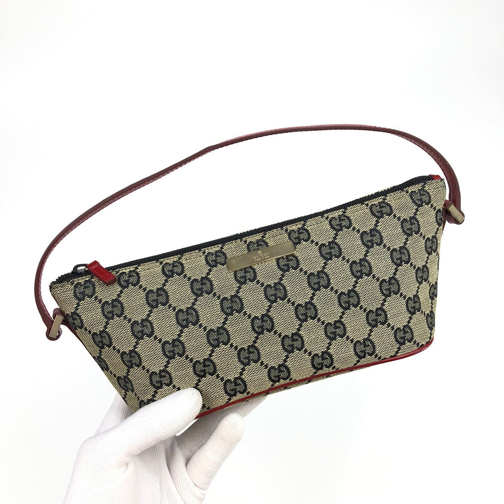 GUCCI MONOGRAM SHOULDER BAG