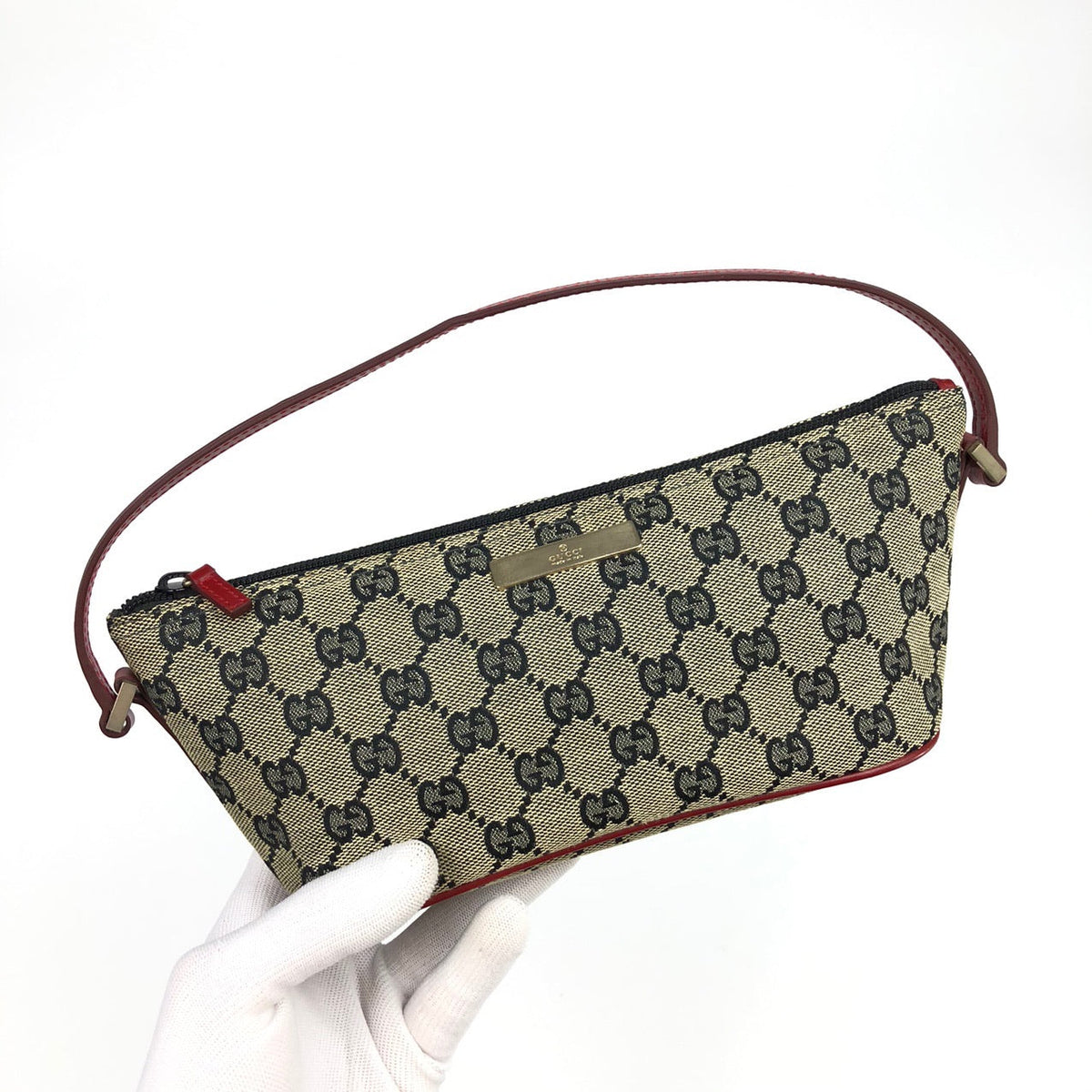 GUCCI MONOGRAM SHOULDER BAG