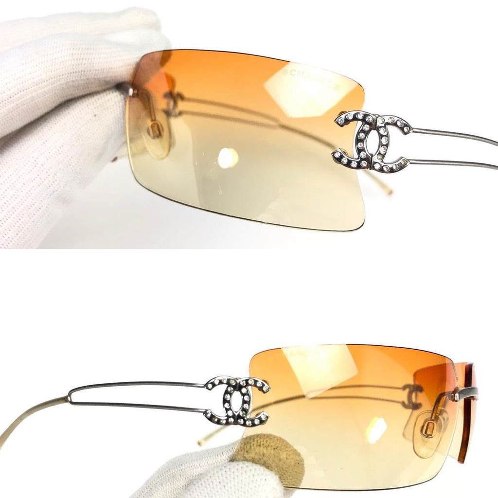 CHANEL RIMLESS SUNGLASSES