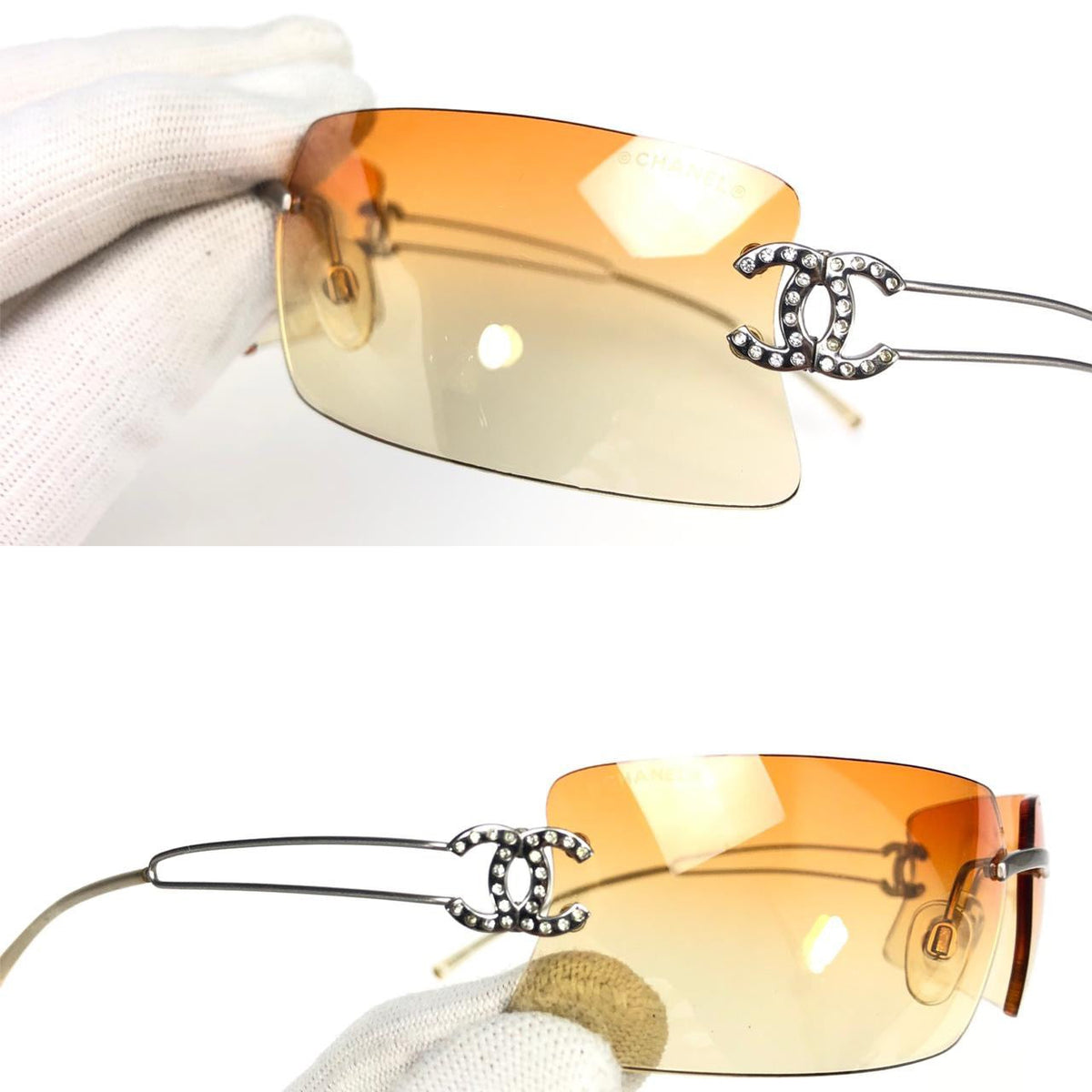 CHANEL RIMLESS SUNGLASSES