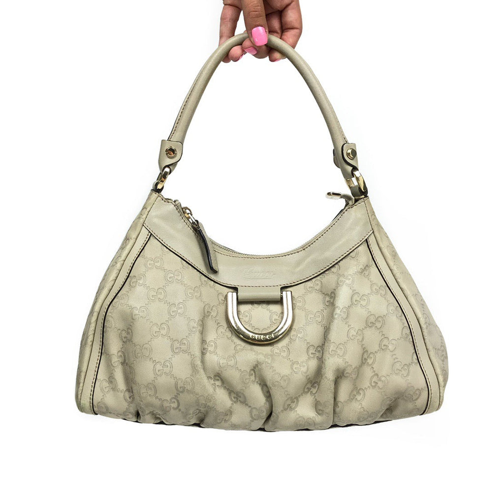 GUCCI MONOGRAM SHOULDER BAG