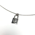 CHRISTIAN DIOR PADLOCK NECKLACE