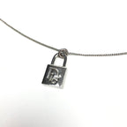 CHRISTIAN DIOR PADLOCK NECKLACE