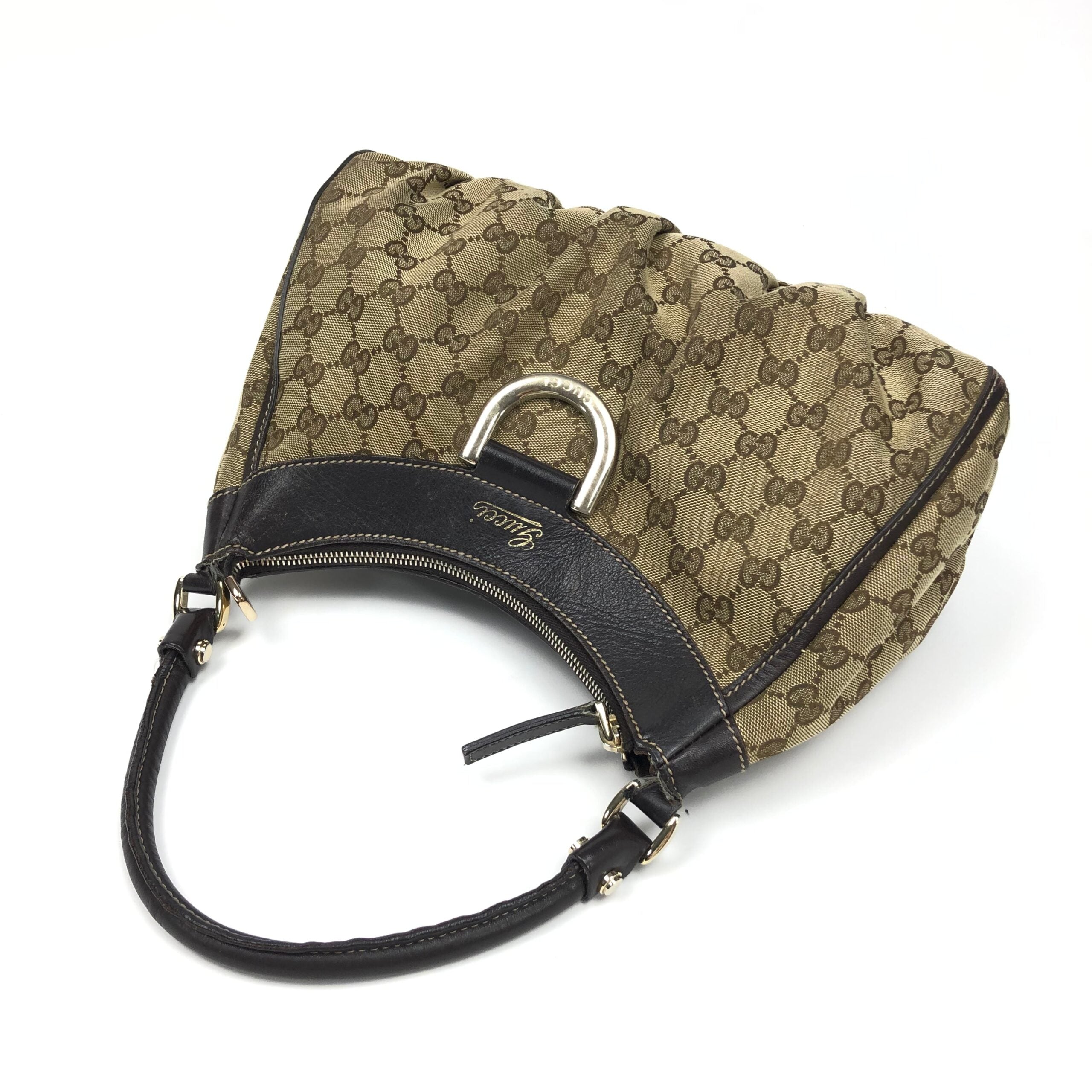 GUCCI MONOGRAM SHOULDER BAG