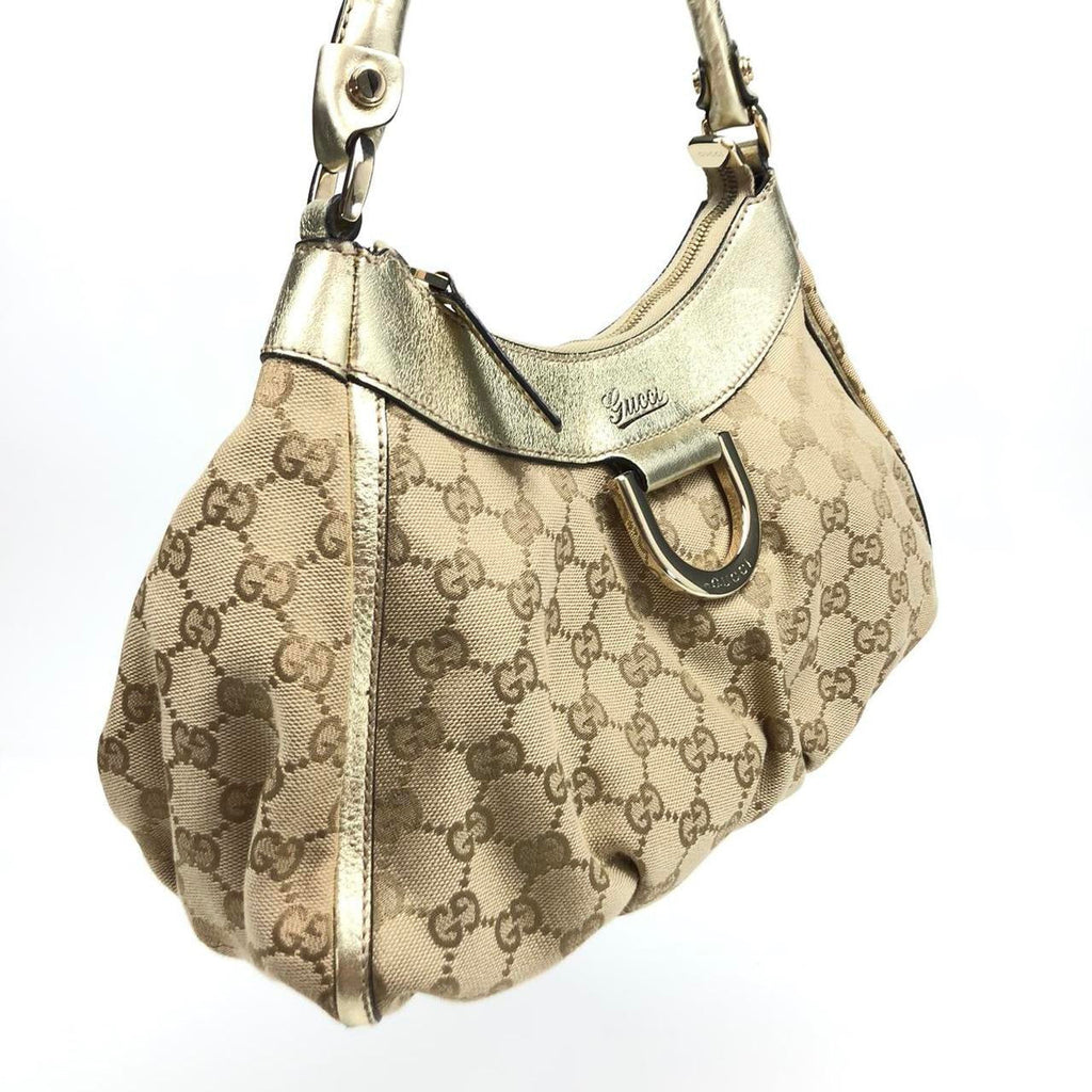 GUCCI MONOGRAM SHOULDER BAG