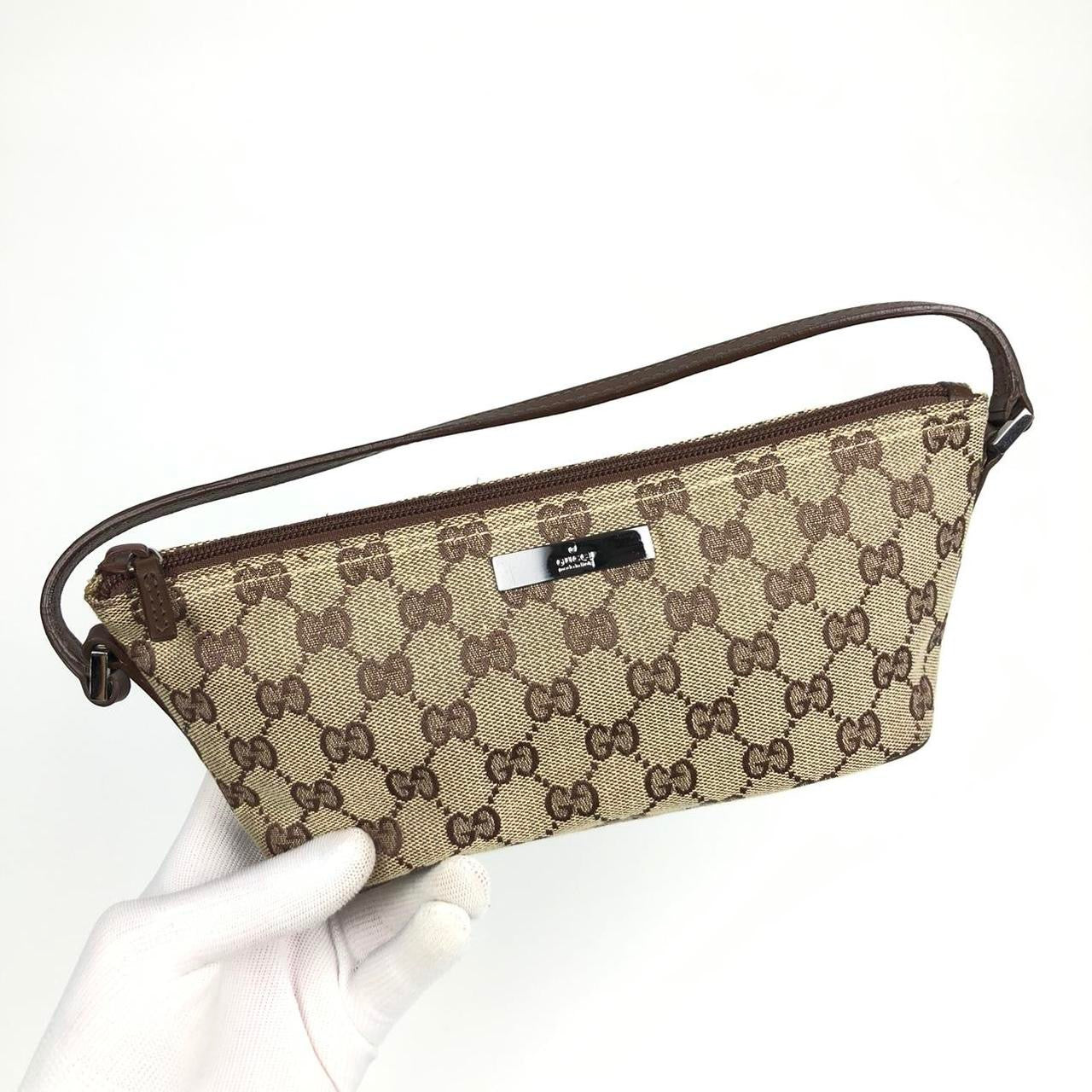 GUCCI MONOGRAM SHOULDER BAG